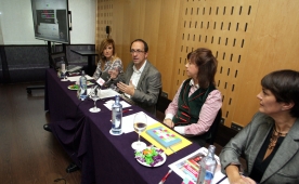 Anxo Lorenzo na rolda de prensa de presentación