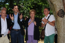  La Consellería de Cultura, Educación y Ordenación Universitaria, representada por el director de la Agencia Gallega de las Industrias Culturales (Agadic), Jacobo Sutil, participó este mediodía en Riós en la Ruta del Talento del VII Festival de las Artes Escénicas Abelardo Gabriel.