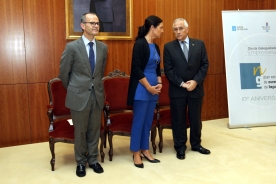 O conselleiro de Cultura, Educación e Ordenación Universitaria participou esta mañá no acto de conmemoración do X aniversario da aprobación do Plan Xeral de Normalización da Lingua Galega