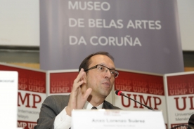 Anxo Lorenzo en ‘Arte e emocións’, un encontro promovido pola Universidade Internacional Menéndez Pelayo (UIMP) Anxo Lorenzo en ‘Arte e emocións’, un encontro promovido pola Universidade Internacional Menéndez Pelayo (UIMP)