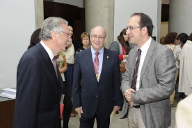 Anxo Lorenzo asistiu á recepción de Rafael Moneo como académico de honra da Real Academia de Belas Artes