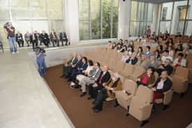 Anxo Lorenzo asistiu á recepción de Rafael Moneo como académico de honra da Real Academia de Belas Artes