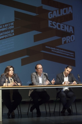 Anxo Lorenzo na rolda de prensa 