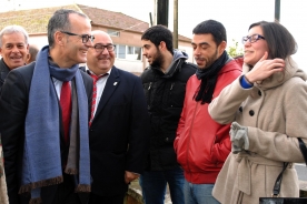 O conselleiro de Cultura e Educación participou nos actos de celebración da Ciencia en Galego en Lalín