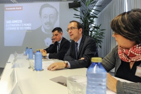 O secretario xeral de Cultura participou hoxe na presentación da terceira sección do simposio