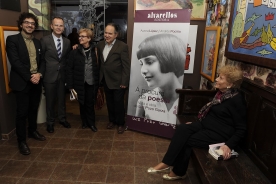 O conselleiro de Cultura e Educación participou na presentación dun libro sobre a traxectoria vital e literaria de Luz Pozo Garza