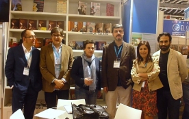 Algúns dos ilustradores e escritores galegos na Feira do Libro de Guadalaxara