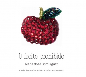 Cartel de la exposición O froito prohibido