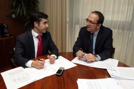 O secretario xeral de Cultura, Anxo Lorenzo, reuniuse co presidente da Fegamp, José Manuel Rey Varela O secretario xeral de Cultura, Anxo Lorenzo, reuniuse co presidente da Fegamp, José Manuel Rey Varela