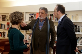 Anxo Lorenzo e Alfredo Conde no CGAC