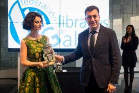 O conselleiro de Cultura, Educación e Ordenación Universitaria, Román Rodríguez participou no acto de entrega dos XXIV Premios Irmandade do Libro