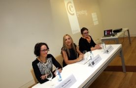 A inauguración do curso contou coa presenza da directora-xerente da Fundación Cidade da Cultura de Galicia, Beatriz González Loroño