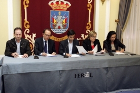 Anxo Lorenxo na presentación da Feira do Libro de Ferrol Anxo Lorenxo na presentación da feira