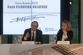 Anxo Lorenzo na rolda de prensa desta mañá