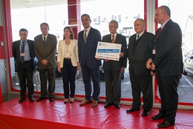 O secretario xeral de Política Lingüística na presentación da iniciativa 