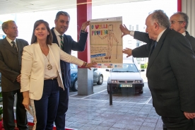 O secretario xeral de Política Lingüística na presentación da iniciativa 