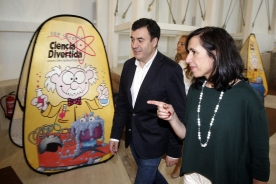  El Conselleiro de Cultura, Educación e Ordenación Universitaria, Román Rodríguez, participó hoy en los actos de celebración del Día Internacional de los Museos