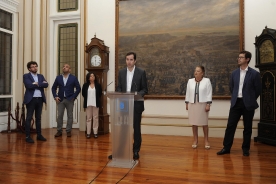 Jacobo Sutil na rolda de prensa desta mañá Jacobo Sutil na rolda de prensa desta mañá