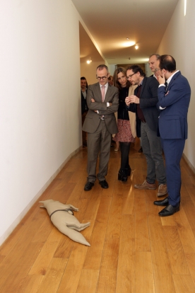 O conselleiro de Cultura inaugura dúas propostas expositivas do Centro Galego de Arte Contemporánea