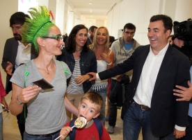 Román Rodríguez asiste no Gaiás a Cidade Imaxinaria 2015