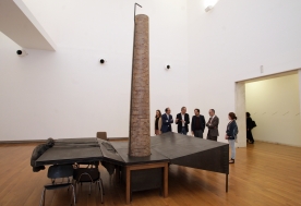 El conselleiro de Cultura inaugura dos propuestas expositivas del Centro Gallego de Arte Contemporáneo