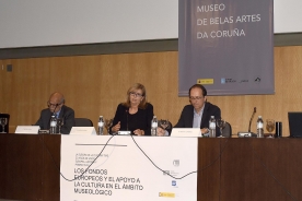 O Museo de Belas Artes da Coruña acolleu hoxe a xornada ‘A Europa da cultura tras 30 anos de Unión Europea, historia e perspectiva’