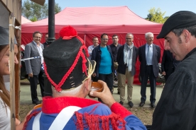 Vazquez Abad, en la XXVI Festa da Anguía de Valga