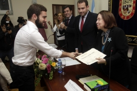 O conselleiro de Cultura, Educación e Ordenación Universitaria, Román Rodríguez, presidiu hoxe a entrega do Premio de Relato Breve Nélida Piñón O conselleiro de Cultura, Educación e Ordenación Universitaria, Román Rodríguez, presidiu hoxe a entrega do Premio de Relato Breve Nélida Piñón