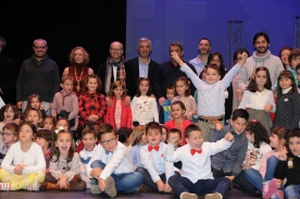 O secretario xeral de Política Lingüística, Valentín García, asistiu esta mañá á entrega de premios da VI edición do certame de cine OUFF Escola O secretario xeral de Política Lingüística, Valentín García, asistiu esta mañá á entrega de premios da VI edición do certame de cine OUFF Escola