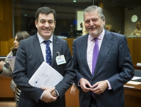 Román Rodríguez no Consello de Ministros da Unión Europea