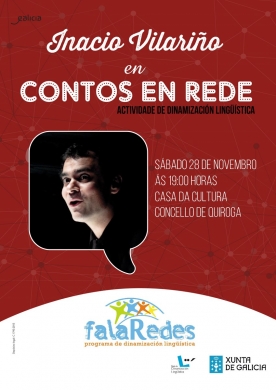 Cartel da actuación de Inacio Vilariño en Quiroga Cartel da actuación de Inacio Vilariño en Quiroga