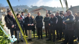 O secretario xeral de Cultura, Anxo Lorenzo, asistiu esta mañá no acto de lembranza a Eduardo Blanco Amor, no día en que se cumpren 36 anos do pasamento do escritor O secretario xeral de Cultura, Anxo Lorenzo, asistiu esta mañá no acto de lembranza a Eduardo Blanco Amor, no día en que se cumpren 36 anos do pasamento do escritor