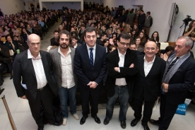 O conselleiro de Cultura, Educación e Ordenación Universitaria, Román Rodríguez, participou esta tarde na entrega dos XXI Premios San Clemente