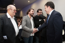 O conselleiro de Cultura, Educación e Ordenación Universitaria, Román Rodríguez, participou esta tarde na entrega dos XXI Premios San Clemente
