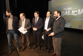 Román Rodríguez presentou o programa de proxección exterior do audiovisual galego