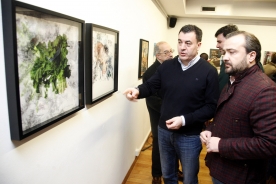 O conselleiro de Cultura, Educación e Ordenación Universitaria, Román Rodríguez, participou hoxe na presentación da sexta edición de ‘EmporcARTE’