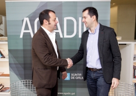 Jacobo Sutil y Carlos Ares firmaron un convenio de colaboración para el desarrollo de diferentes actividades vinculadas a la decimocuarta edición de estos galardones Jacobo Sutil y Carlos Ares firmaron un convenio de colaboración para el desarrollo de diferentes actividades vinculadas a la decimocuarta edición de estos galardones