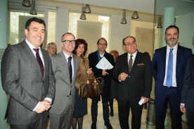 O conselleiro de Cultura e Educación participou na presentación da exposición “A fronteira infinda”