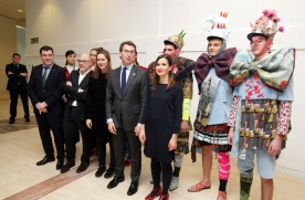 O titular da Xunta inaugurou a exposición “Con-Fío en Galicia” O titular da Xunta inaugurou a exposición “Con-Fío en Galicia”
