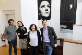 O director da Agadic participa na presentación das actividades de difusión da figura de María Casares, organizadas pola Asociación de Actores e Actrices de Galicia