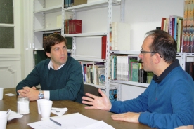 El secretario xeral de Cultura y el director general del Libro de la Ciudad de Buenos Aires mantuvieron una reunión esta mañana