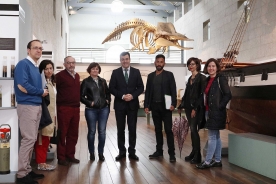 O conselleiro de Cultura, Educación e Ordenación Universitaria presidiu hoxe no Museo do Mar de Galicia unha reunión técnica de responsables de museos marítimos