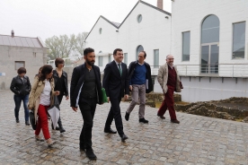 O conselleiro de Cultura, Educación e Ordenación Universitaria presidiu hoxe no Museo do Mar de Galicia unha reunión técnica de responsables de museos marítimos