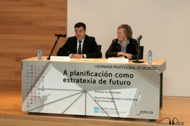 O conselleiro abriu a I Xornada Profesional de Museos O conselleiro abriu a I Xornada Profesional de Museos