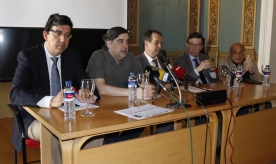 O delegado territorial da Xunta en Vigo, Ignacio López-Chaves, asistiu esta mañá á presentación da 42º Feira do Libro Novo de Vigo na Casa Galega da Cultura O delegado territorial da Xunta en Vigo, Ignacio López-Chaves, asistiu esta mañá á presentación da 42º Feira do Libro Novo de Vigo na Casa Galega da Cultura