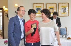 O portugués António Santos-Santiagu e o pontevedrés Andrés Simal González foron os gañadores da segunda edición da Festa da Caricatura Cidade de Ferrol O portugués António Santos-Santiagu e o pontevedrés Andrés Simal González foron os gañadores da segunda edición da Festa da Caricatura Cidade de Ferrol