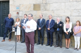 El secretario general de Política Lingüística, Valentín García, participó esta mañana en el acto de entrega del premio 'Celanova, casa dos poetas' El secretario general de Política Lingüística, Valentín García, participó esta mañana en el acto de entrega del premio 'Celanova, casa de los poetas'