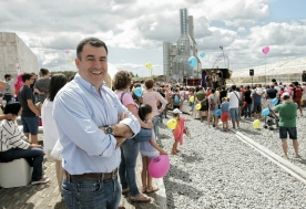 El conselleiro de Cultura, Román Rodríguez, asistió a la celebración de Cidade Imaxinaria El conselleiro de Cultura, Román Rodríguez, asistió a la celebración de Cidade Imaxinaria