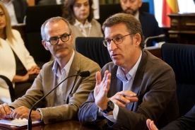 Alberto Núñez Feijóo, presidiu a sinatura do convenio de colaboración co concello para a rehabilitación da antiga Igrexa de San Francisco como espazo museístico Alberto Núñez Feijóo, presidiu a sinatura do convenio de colaboración co concello para a rehabilitación da antiga Igrexa de San Francisco como espazo museístico