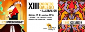 O secretario xeral de Cultura, Anxo Lorenzo, no acto de apertura do XIII Encontro Galego de Ilustración